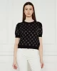 Guess JASMINE G CN SS BOXY SWTR Kadın Siyah Kazak W5GR05Z3D60-JBLK