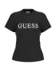 Guess KAMELIE CN T-SHIRT Kadın Siyah T-shirt V5GI15J1314-JBLK