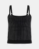 Guess Khloe Rhınestones Tank Swtr Kadın Siyah Atlet W5GR47Z3MN2-JBLK