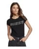Guess NEW KIARA SS T-SHIRT Kadın Siyah T-shirt V5GI20J1314-JBLK