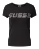 Guess NEW KIARA SS T-SHIRT Kadın Siyah T-shirt V5GI20J1314-JBLK
