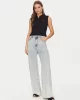 Guess Jeans GJ SLEEVELESS COLLAR SLIM PKT Kadın Siyah T-shirt W5GP24KCYR1-JBLK