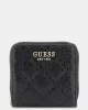 Guess Laurel Slg Small Zıp Around Kadın Siyah Cüzdan SWGG8500137-BLA