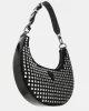 Guess Lua Small Hobo Kadın Siyah Omuz Çantası HWIM9205010-BLA
