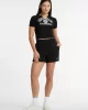 Guess Jeans GJ REG EMBRO SHORTS Kadın Siyah Şort W5GD0OK68I4-JBLK
