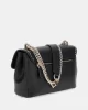 Guess NASTRA CONVERTIBLE XBODY FLAP Kadın Siyah Çapraz Çanta HWBG9637210-BLA