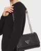 Guess Noelle Convertıble Xbody Flap Kadın Siyah Çapraz Çanta HWZG7879210-BLA