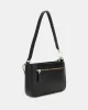 Guess NOELLE MINI TOP ZIP SHOULDER Kadın Siyah Mini Çanta HWZG7879720-BLA