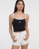 Guess Jeans GJ EMB STAR TANK TOP Kadın Siyah Atlet W5GP37J1314-JBLK