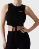 Guess PRIMULA RHINESTONES TANK Kadın Siyah Crop V5GI01I3Z14-JBLK