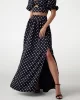 Guess JULIETTE MAXI SKIRT Kadın Siyah Etek W5PD3NWG280-FJAG