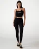 Guess Sunflower Rıb Top Kadın Siyah Atlet V5GP16K8RT2-JBLK