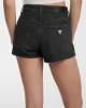 Guess Jeans GJ HIGHWAIST VINTAGE SHORT Kadın Siyah Şort W5GD0YD5M71-GJGE