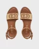 Guess SIYONA Kadın Kahverengi Sandalet FLJSIYFAB03-NATU
