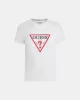 Guess Jeans GJ SS CN SLIM ICONIC Kadın Beyaz T-shirt W4YI04J1314-G011