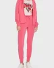 Guess Allıe Scuba Hoodıe Zıp Sweatsh Kadın Pembe Eşofman Üstü V3RQ11K7UW2-G65P