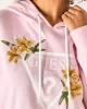 Guess ZOEY HOODIE SWEATSHI Kadın Pembe Sweatshirt V4GQ04KC6V1-A61I
