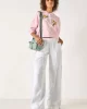 Guess ZOEY HOODIE SWEATSHI Kadın Pembe Sweatshirt V4GQ04KC6V1-A61I