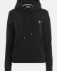Guess jeans Gj Hood Reg Mını Trıang Sweat Kadın Siyah Sweatshirt W4YQ04KC811-JBLK