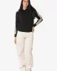 Guess Carla Hooded Sweatshırt Kadın Siyah Sweatshirt V4YQ11KB3P2-JBLK
