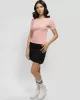 Guess STEFFI SS T-SHIRT Kadın Pembe T-shirt V5RI04KCLH0-G6J8