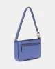 Guess NOELLE MINI TOP ZIP SHOULDER Kadın Mavi Mini Çanta HWZG7879720-STU