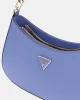 Guess Noelle Top Zıp Shoulder Bag Kadın Mavi Omuz Çantası HWZG7879180-STU