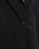 Guess LS NEW CARLY BLAZER Kadın Siyah Blazer Ceket W4YN33KCBO2-JBLK
