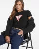 Guess jeans Gj Ss Cn Slım Iconıc Tee Kadın Siyah T-Shirt W4YI04J1314-JBLK
