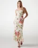 Guess FLEUR STRAPS MIDI DRESS Kadın Çok Renkli Elbise W5GK20WH4S2-P0IY