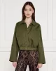 Guess Ls Rıan Twıll Jkt Kadın Yeşil Ceket W5GL27WH872-A838