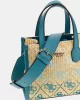 Guess SILVANA 2 COMP MINI TOTE Kadın Çok Renkli Mini Çanta HWSW8665770-TLG