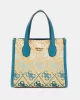 Guess SILVANA 2 COMP MINI TOTE Kadın Çok Renkli Mini Çanta HWSW8665770-TLG