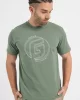 Guess Kefka Cn T-Shırt Erkek Yeşil T-Shirt Z5RI01J1314-G8AW