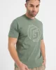 Guess Kefka Cn T-Shırt Erkek Yeşil T-Shirt Z5RI01J1314-G8AW