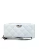 Guess LAUREL SLG LARGE ZIP AROUND Kadın Beyaz Cüzdan SWGG8500146-WHI