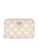 Guess LAUREL SLG MEDIUM ZIP AROUND Kadın Bej Cüzdan SWPG8500140-SDL
