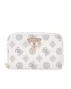 Guess LAUREL SLG MEDIUM ZIP AROUND Kadın Beyaz Cüzdan SWPG8500140-WLO