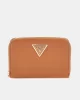 Guess LAUREL SLG MEDIUM ZIP AROUND Kadın Kahverengi Cüzdan SWBG8500140-COG