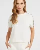Guess Brıtney Crop Tee Kadın Krem T-Shirt V3RI08I3Z14-G6K5