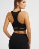 Guess ALINE TOP ECO STRETC Kadın Siyah Büstiyer V2YP12KABR0-JBLK