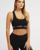 Guess ALINE TOP ECO STRETC Kadın Siyah Büstiyer V2YP12KABR0-JBLK