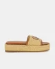 Guess LONNEY Kadın Kahverengi Terlik FLJLNYFAB19-NATU