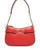 Guess LORELEI TOP ZIP SHOULDER BAG Kadın Turuncu Omuz Çantası HWVG9639180-CRD