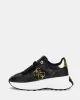 Guess Luckeı Kadın Siyah Sneaker FLPLUCFAL12-BLKBR