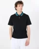 Guess LYLE SS POLO Erkek Siyah T-shirt M5RP60K7O64-JBLK