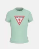 Guess Jeans GJ SS CN SLIM ICONIC TEE Kadın Yeşil T-shirt W4YI04J1314-G8FG