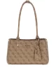 Guess MERIDIAN SHOULDER SATCHEL Kadın Kahverengi Omuz Çantası HWSG8778090-LTL