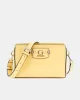 Guess Nastra Mını Crossbody Top Zıp Kadın Sarı Mini Çanta HWBG9637720-CSL