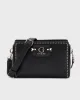 Guess NASTRA MINI CROSSBODY TOP ZIP Kadın Siyah Mini Çanta HWBG9637720-BLA